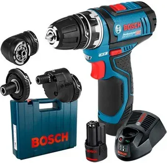 Bosch GSR 12V-15 FC Professional 06019F600A (с 1-м АКБ, кейс)