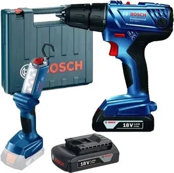 Bosch GSR 180-LI Professional 06019F8103 (с 2-мя АКБ, кейс)