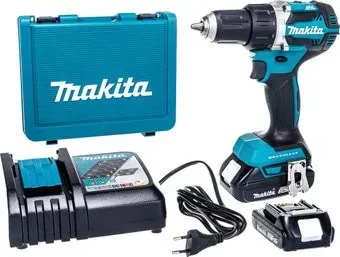 Makita DDF484RAE (с 2-мя АКБ, 2.0 Ah)