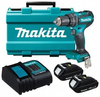 Makita DHP483SYE (с 2-мя АКБ, кейс)
