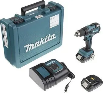 Makita DDF459SYE (с 2-мя АКБ 1.5 Ah, кейс)