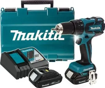 Makita DHP459SYE (с 2-мя АКБ, кейс)