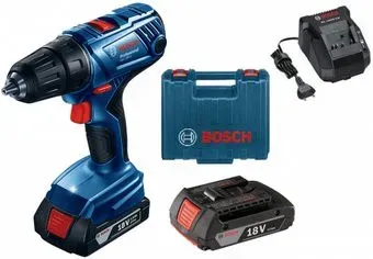 Bosch GSR 180-LI Professional 06019F8120 (с 2-мя АКБ, кейс)