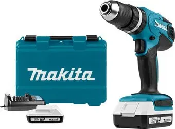 Makita HP457DWE (с 2-мя АКБ, кейс)