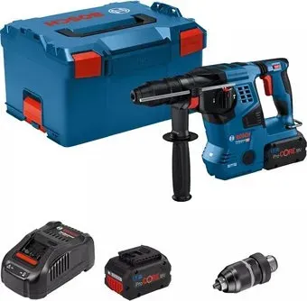Bosch GBH 18V-28 CF Professional 0611921002 (с 2-мя АКБ 8 Ач, кейс)