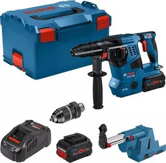 Bosch GBH 18V-28 CF Professional 0611921003 (с 2-мя АКБ 8 Ач, кейс, система пылеудаления)