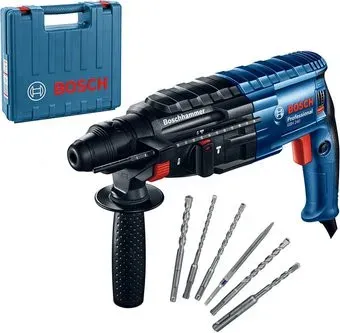 Bosch GBH 240 Professional 0611272102 (кейс, набор оснастки)