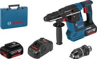 Bosch GBH 18V-26 F Professional 0611910003 (с 2-мя АКБ, кейс)
