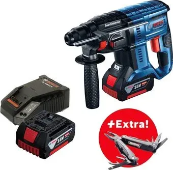 Bosch GBH 180-LI Professional 0615990L01 (с 2-мя АКБ, кейс)