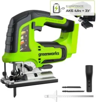 Greenworks GD24JS 3601407CUB (с 1-им АКБ)