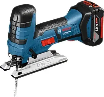 Bosch GST 18 V-LI S Professional 06015A5106 (с 2-мя АКБ 5 Ah, 5 пилок)
