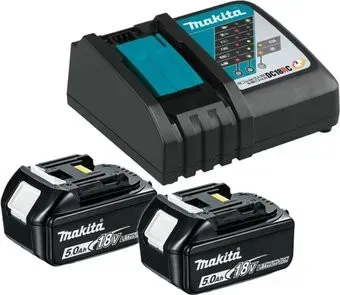 Makita BL1850B + DC18RC 191L74-5 (18В/5 Ah + 7.2-18В)