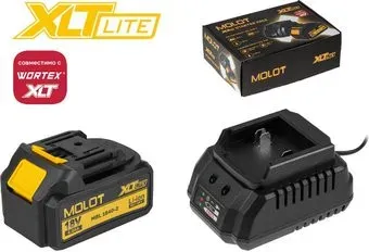 Molot XLT Lite (18В/4 Ah +18В)