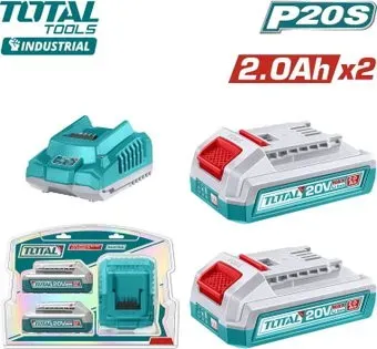 Total TFBCPK2212 (20В/2x2 Ah + 20В)