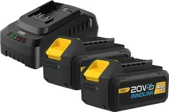 Deli EDL-CM20A4E (20В/2x4 Ah + 20В)