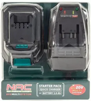 NAC B-20-BC-LI-20V (20В/2 Ah + 20В)