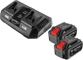 GRAPHITE 58GE134 (18В/4 Ah + 18В)