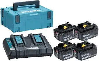 Makita 197970-3 (18В/4x3 Ah + 18В + кейс)