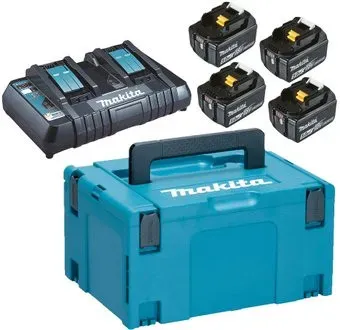 Makita 197626-8 (18В/4x5 Ah + 18В + кейс)
