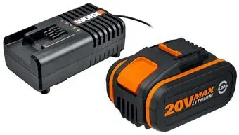 Worx WA3604 (20В/4.0 Ah + 20В)