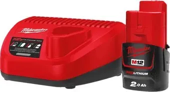 Milwaukee M12 M12NRG-201 4933451900 (12В/2 Ач + 12В)