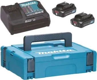 Makita BL1021B + DC10SB (12В/2 Ah + 12В)
