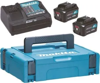 Makita BL1041B + DC10SB (12В/4 Ah + 12В)