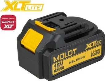 Molot MBL 1840-2 XLT Lite (18В/4 Ah)