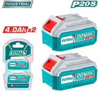 Total TOSLI240312 (20В/2x4 Ah)