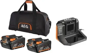 AEG Powertools SETLL1840SLK1 4935479809 (2x18В/4 Ah + 18В, сумка)