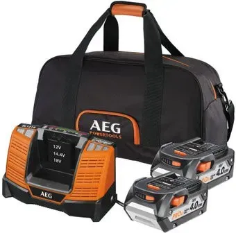 AEG Powertools SET LL1840BL (2) 4932464157 (18В/4 Ah + 12-18В)