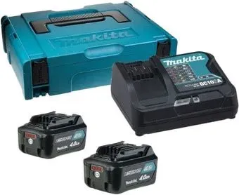 Makita BL1040 + DC10SA (10.8В/4 Ah + 10.8В)