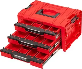 Qbrick System PRO Drawer 3 Toolbox Expert RED Ultra HD