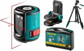 KRAFTOOL CL-20 34700-4 (с держателем и штативом, кейс)