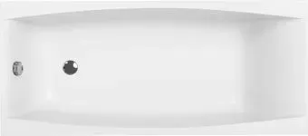 Cersanit Virgo 170x75 WP-VIRGO-170-W с сифоном Prime 64287 (без ножек, сифон черный)