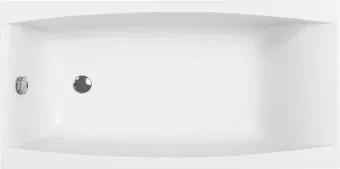 Cersanit Virgo 150x75 WP-VIRGO-150-W с сифоном Prime 64287 (без ножек, сифон черный)