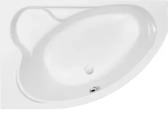 Cersanit Kaliope 153x100 L 63441 (с ножками, экраном и сифоном Prime черный)