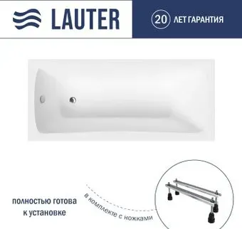 Lauter Bianca 140х70 21207140 (с ножками)