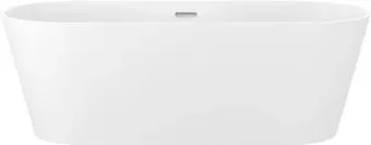 Wellsee Shell 140x70 28170101R (отдельностоящая ванна белый глянец, экран, ножки, сифон-автомат хром)