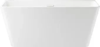 Wellsee Graceful Pro 140x74 230901002 (отдельностоящая ванна белый глянец, экран, ножки, сифон-автомат глянцевый белый)