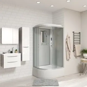 Niagara NG-2310-14RP 120x80x215 (матовое стекло)