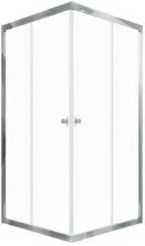 Triton Вента Хром А1 100х100 без поддона (прозрачное стекло)