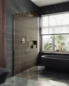 MaybahGlass 99x195 MGD-1353-5ш (бронзовое стекло/хром матовый)