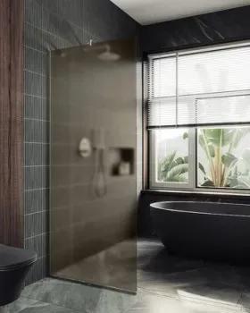 MaybahGlass 99x195 MGD-1354-4у (бронзовое матовое стекло/хром глянцевый)