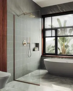 MaybahGlass 99x195 MGD-1352-2у (прозрачное стекло/бронза)
