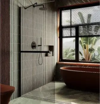 MaybahGlass 99x195 MGD-1459-6ш (бронзовое стекло/черный)