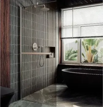 MaybahGlass 99x195 MGD-1459-5ш (бронзовое стекло/хром матовый)