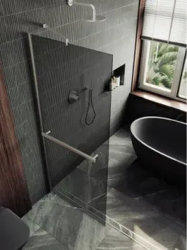 MaybahGlass 89x195 MGD-735-5ш (графитовое стекло/хром матовый)