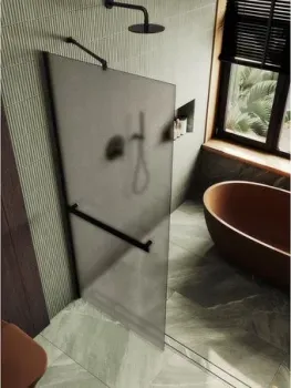 MaybahGlass 89x195 MGD-734-6ш (бронзовое матовое стекло/черный)