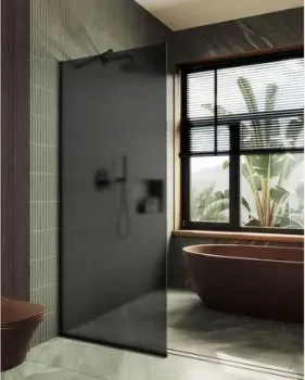 MaybahGlass 89x195 MGD-694-6у (графитовое матовое стекло/черный)